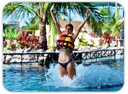 Dolphin Royal Swim Mexican Caribbean